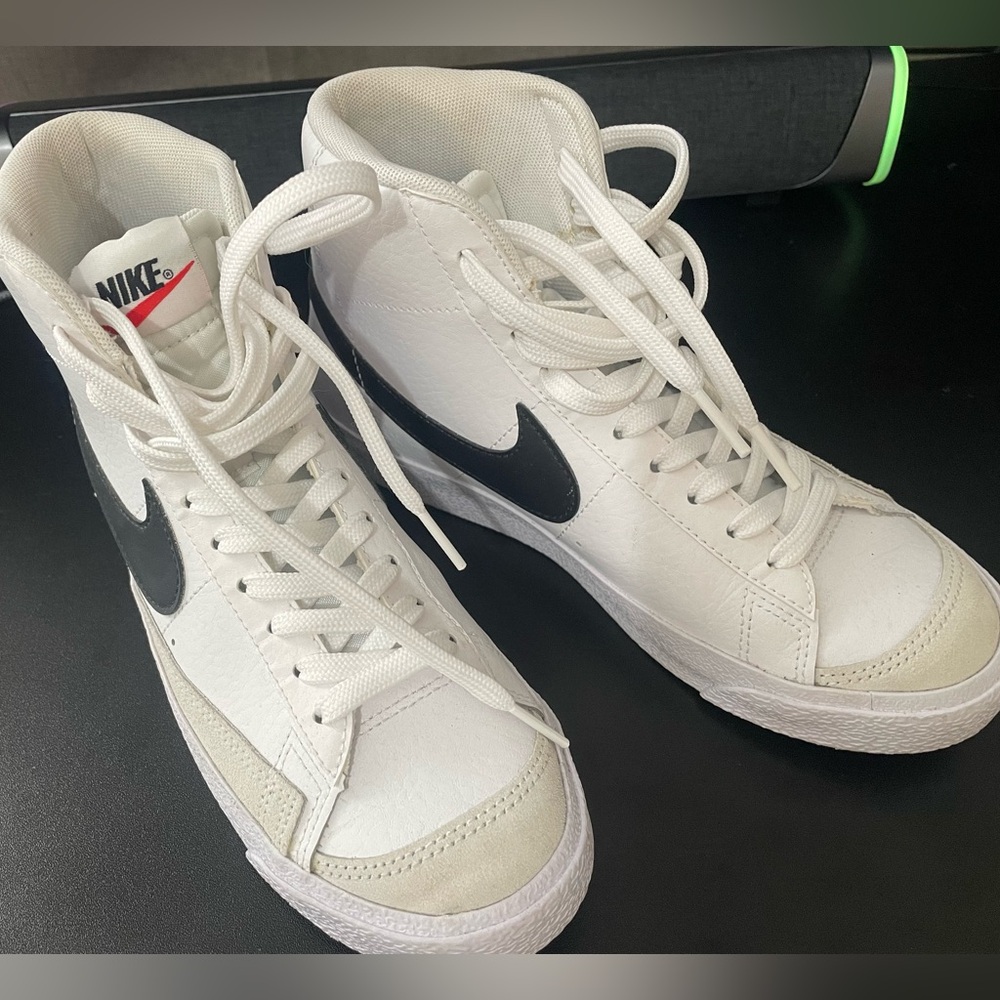 High top Nike blazers